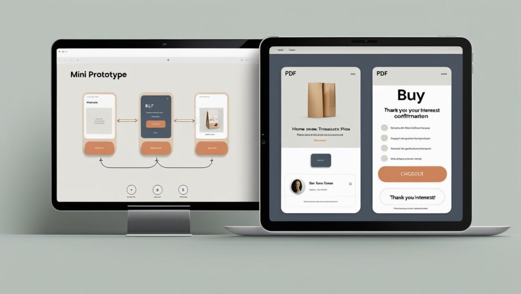 Haz un prototipo en figma para poder validar tu negocio