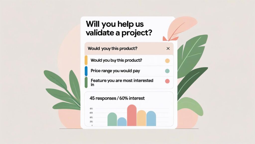 Encuestas de google forms te pueden ayudar a validar tu idea de negocio