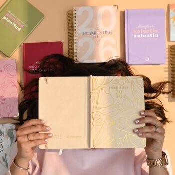 Agenda Planifesting 2026 rosa queen piel sintética en colección OREM